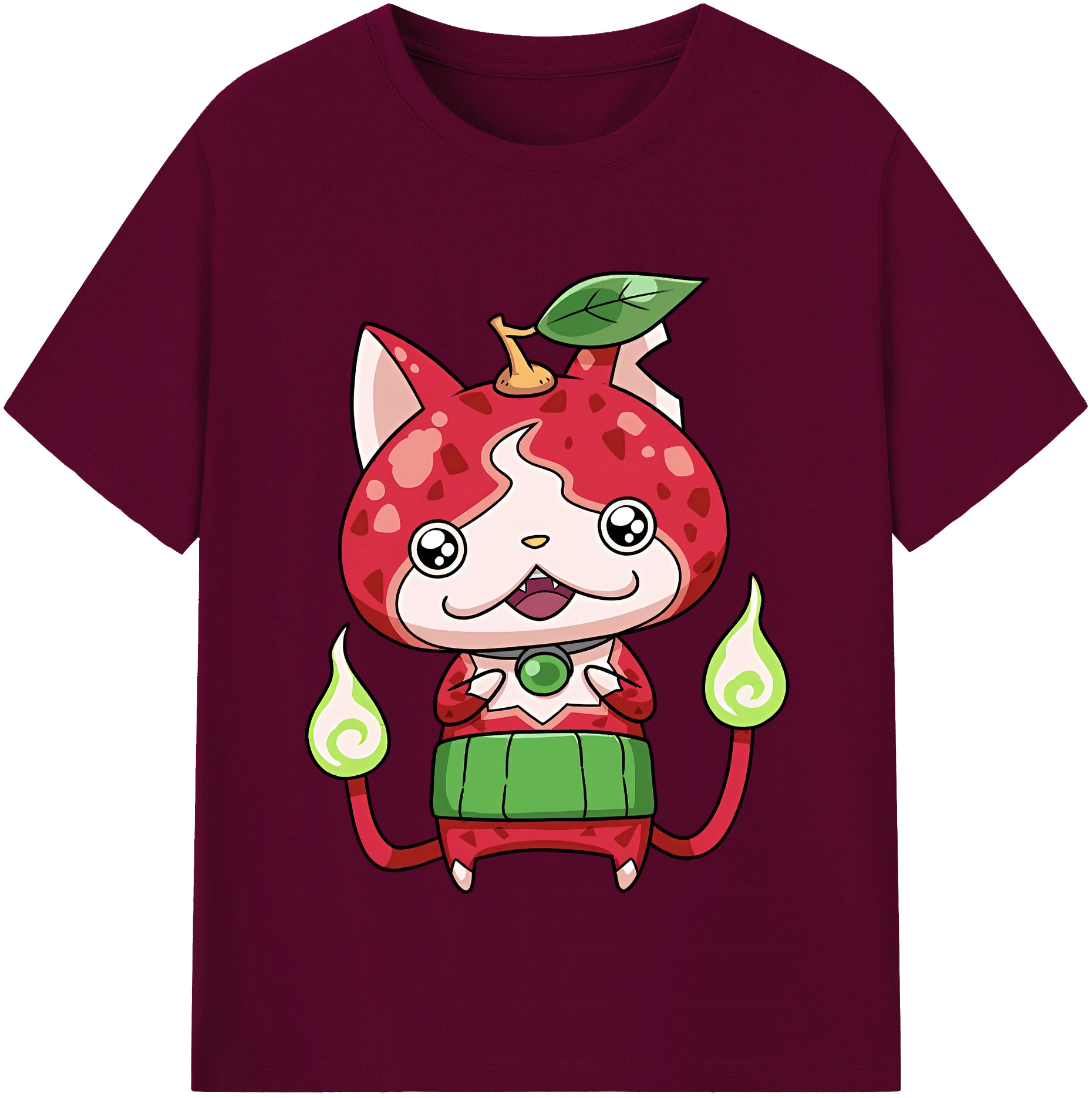 （画像用） 妖怪ウォッチ Yo-kai Watch レディースカジュアルプリントTシャツ（綿100％）